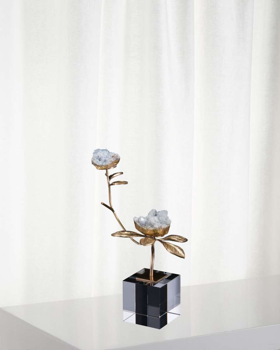 Double Celestite Bloom